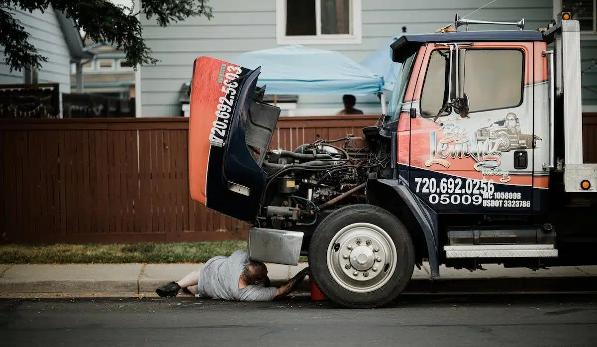 camion  entretien