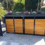 Solutions créatives pour cacher les poubelles dans votre jardin