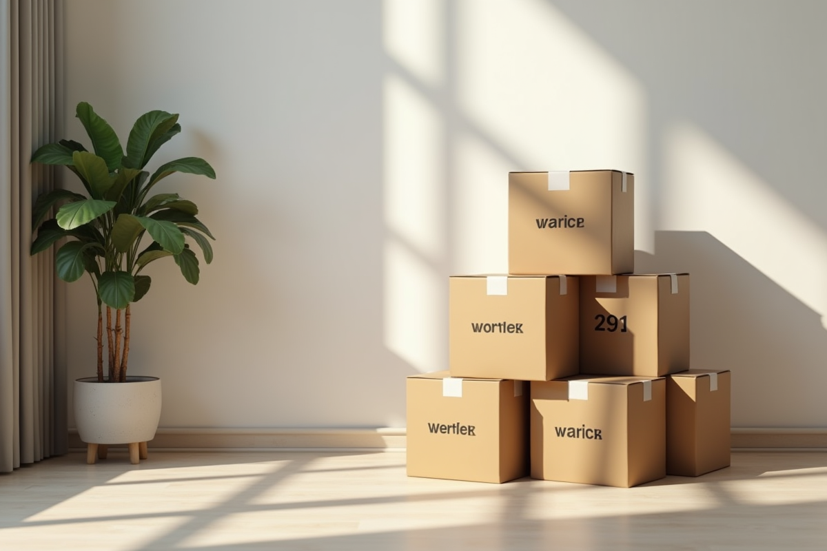 cartons déménagement