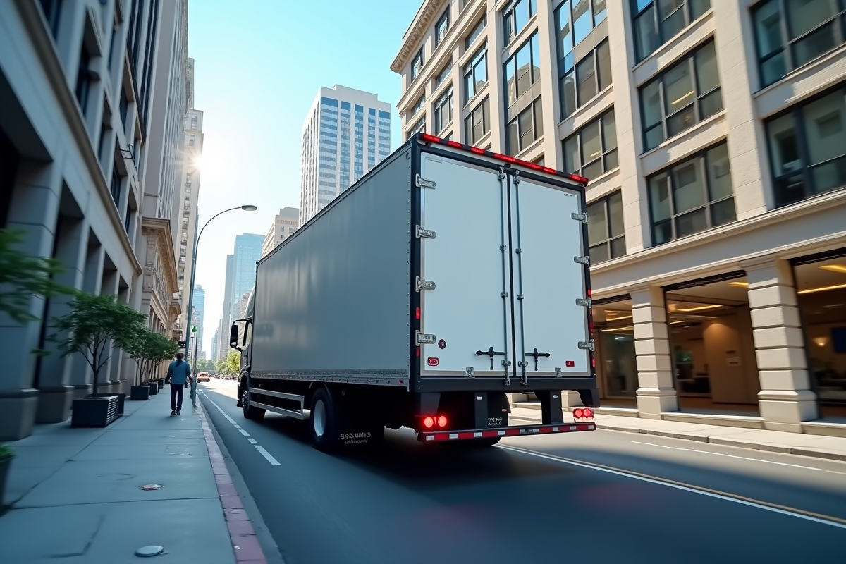 camion déménagement