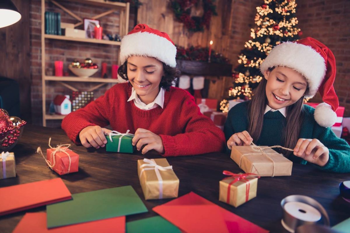 cadeau de Noël beaux emballages