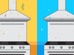 Comment enlever des traces de doigts sur une hotte en inox ?